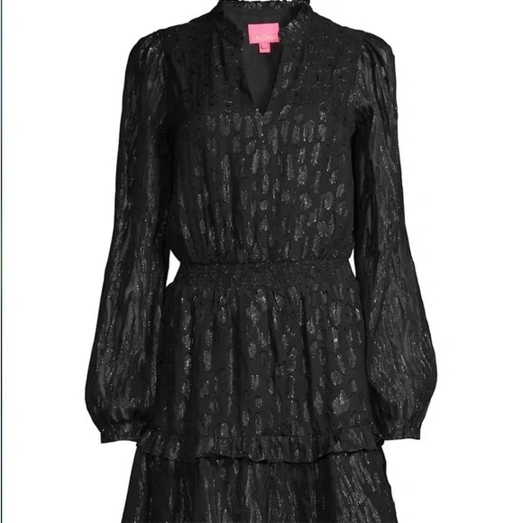 lilly pulitzer avelynn silk dress Lilly Pulitzer Avelynn Silk Dress sz 4 $268